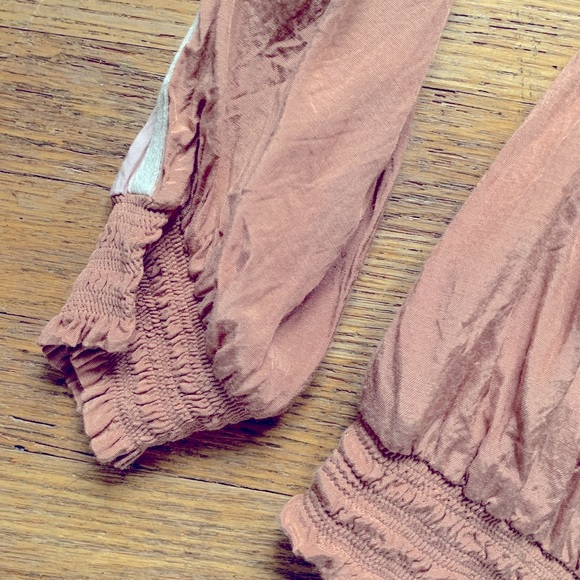 Vintage Satin Bomber Jacket 🌸 Embroidered Butterfly 🦋 Ruffled collar & wrists - Picture 9 of 14